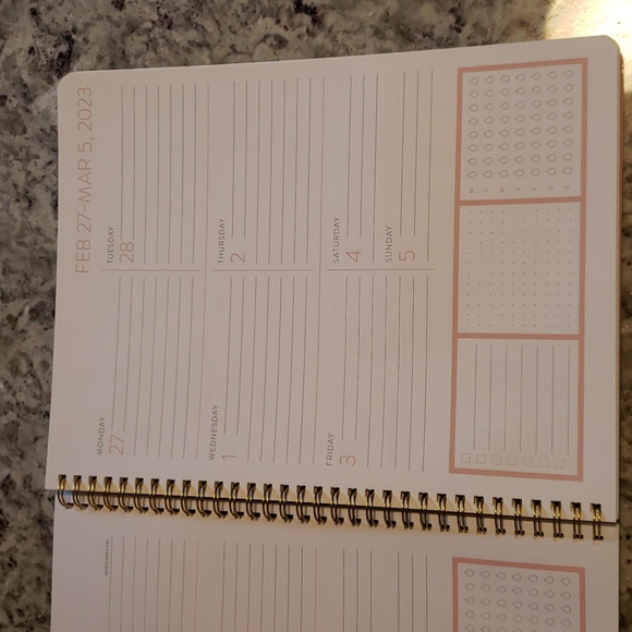 🌸🌺ORANGE CIRCLE STUDIO 12 MONTH PLANNER🌸🌺 - Picture 7 of 10